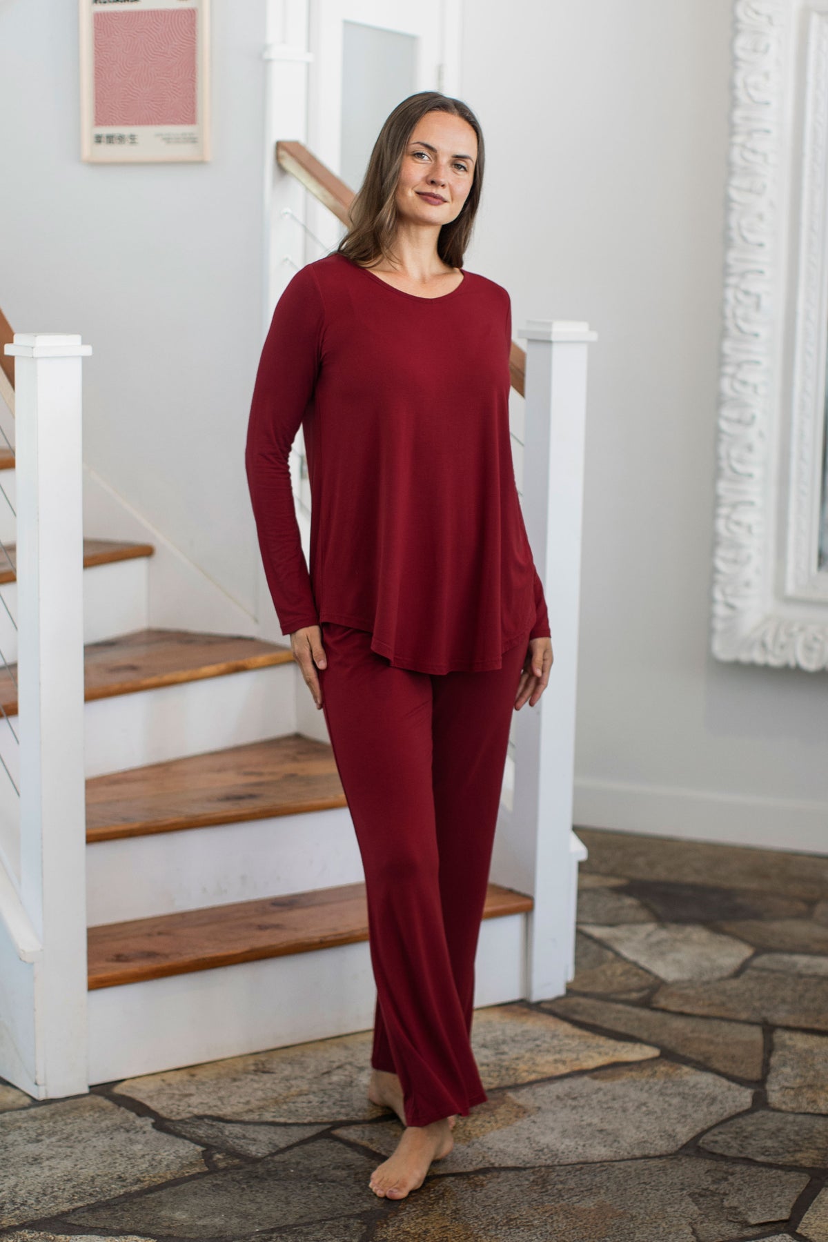 Norah Long Sleeve Bamboo Pajama Set