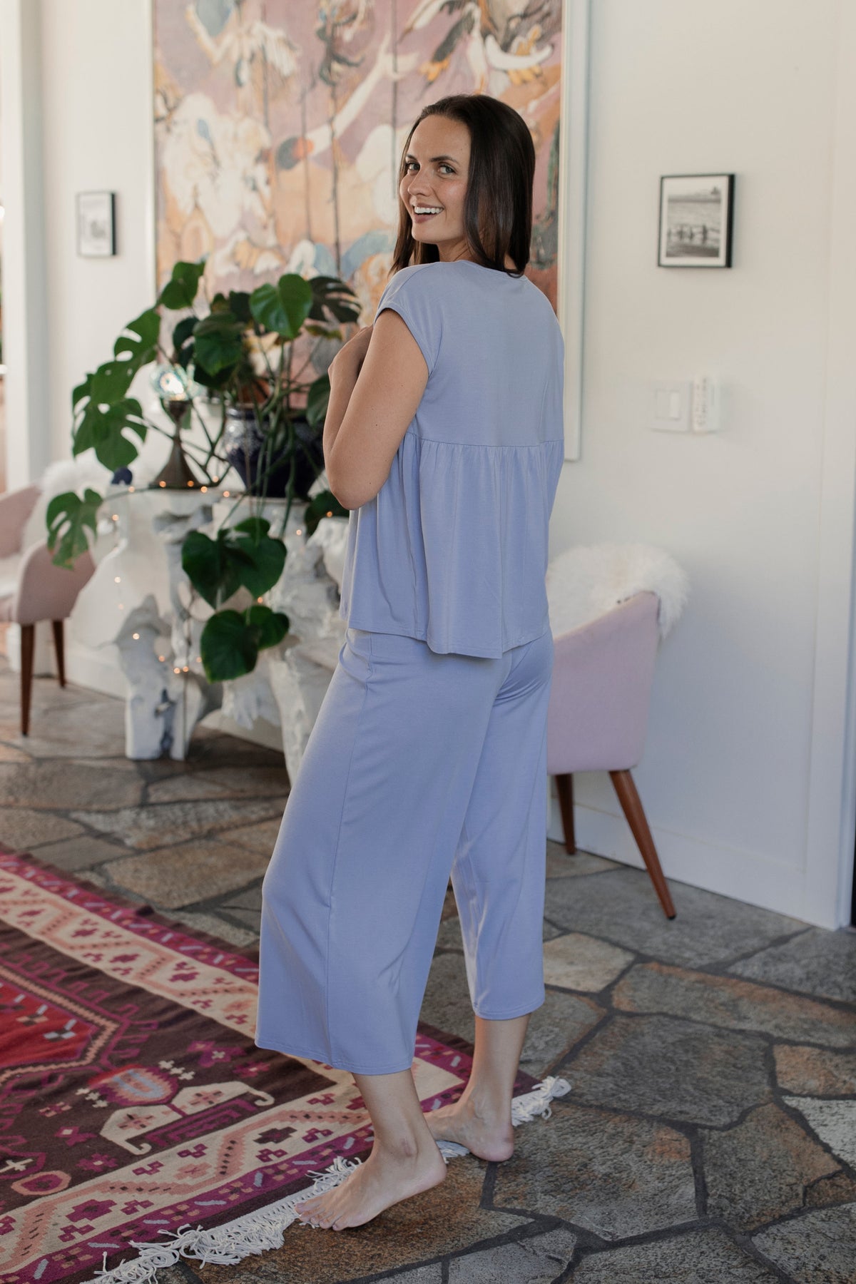 Opal Swing Lounge Bamboo Pajama Set