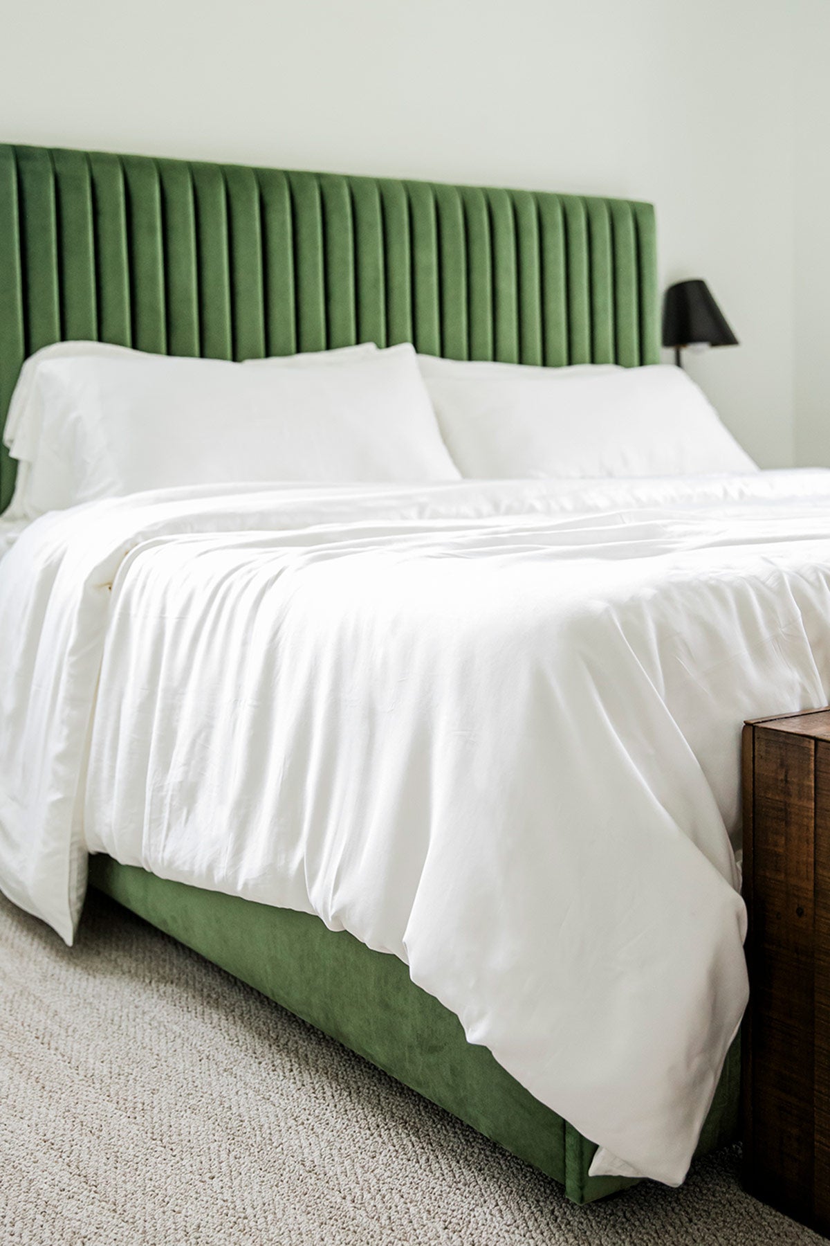Drap de couette en soie et bambou de luxe