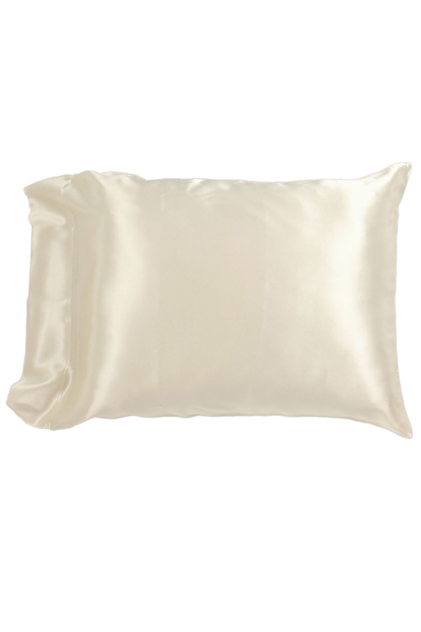 YALA Charmeuse Silk Pillowcase Set Natural White King